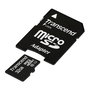 Transcend Premium Tarjeta de Memoria MicroSDHC 32GB Clase 10 U1, Velocidad Lectura 90MB/s, con Adaptador SD