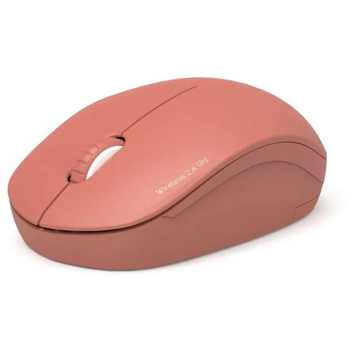 Port Designs Ratón Inalámbrico Colección II 900542 - 2.4 GHz, Terracota, Receptor USB