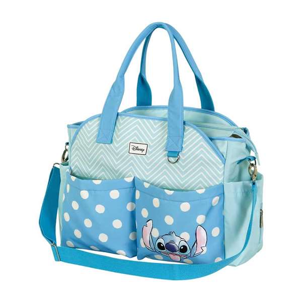 Karactermania Bolso Carro Bebé Lilo y Stitch Lovely 44 x 17 x 32 cm Azul Poliéster