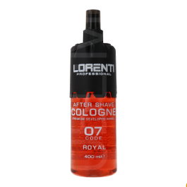 Lorenti 07 Royal Loción After Shave 400 ml para Barbería y Cuidado Masculino