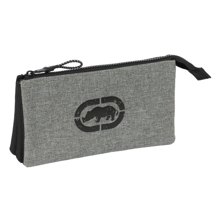 Portatodo Triple Eckō Unltd. Rhino Negro Gris 22 x 12 x 3 cm Portatodo Triple Eckō Unltd. Rhino Negro Gris 22 x 12 x 3 cm