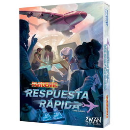 Z-Man Games Pandemic Respuesta Rápida ZM011ES Juego de Mesa Cooperativo para 2-4 Jugadores a Partir de 8 Años