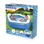 Bestway Piscina Hinchable 2 Camaras Family 213x206x69 cm +6 Años Jardin 54153