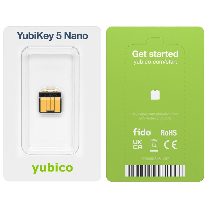 Yubico YubiKey 5 Nano Yubico YubiKey 5 Nano