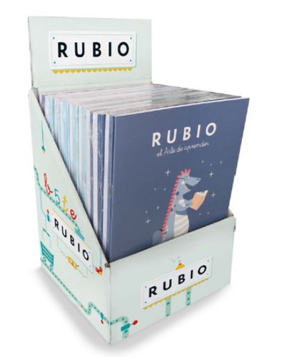 RUBIO Expositor de Sobremesa Mini Colecciones Lecturas A5 con 45 Unidades RUBIO Expositor de Sobremesa Mini Colecciones Lecturas A5 con 45 Unidades