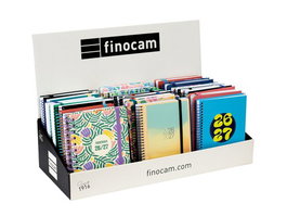 FINOCAM Agenda Escolar C2400 (2026-27) Surtido Expositor de 40