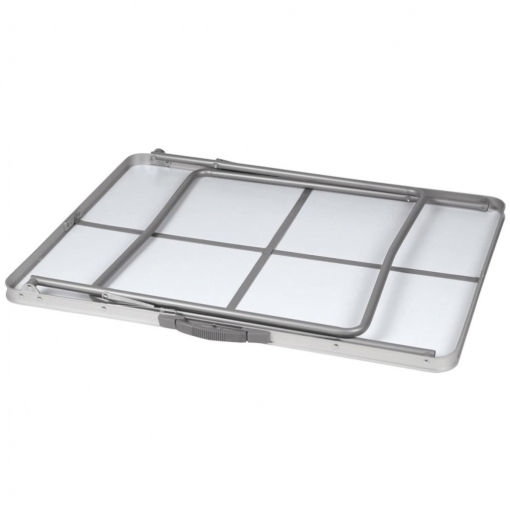 PLUVIA Mesa de Playa Plegable de Acero 80x60x69 cm