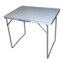 PLUVIA Mesa de Playa Plegable de Acero 80x60x69 cm