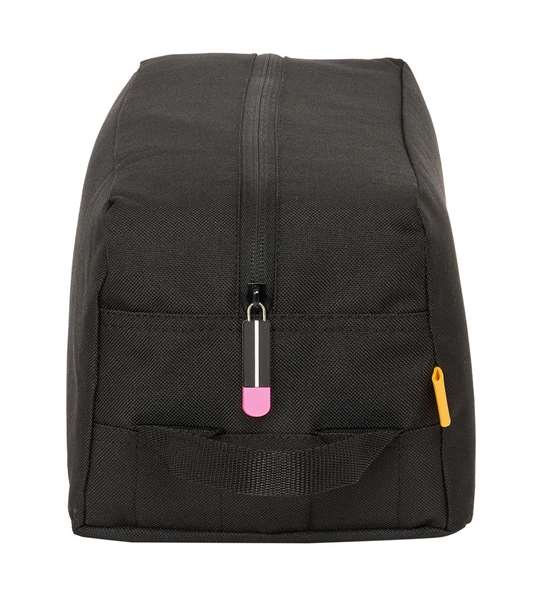 Zapatillero de Viaje Kings League Porcinos Negro 34 x 15 x 18 cm