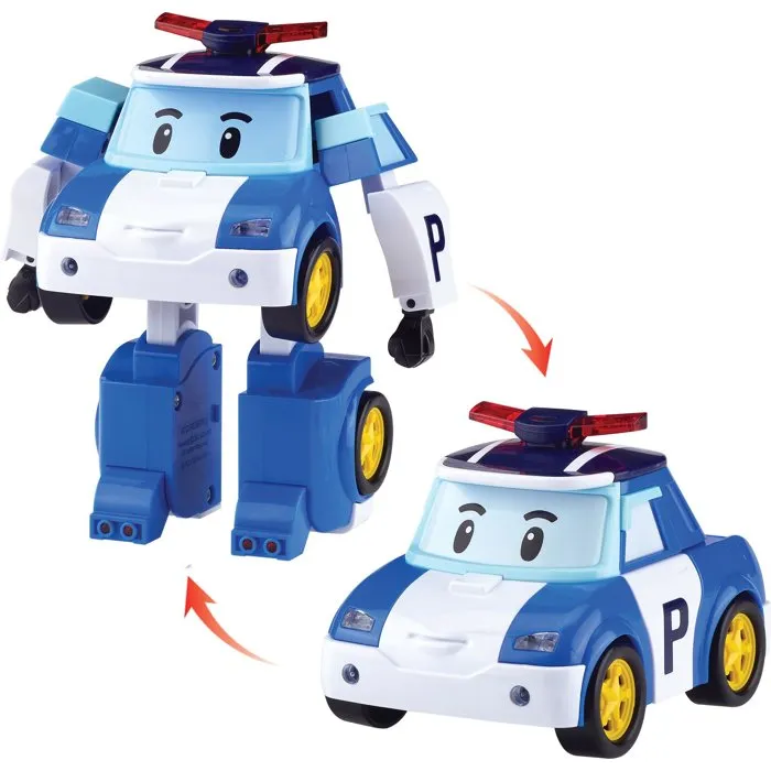Silverlit Robocar Vehículo Transformable Pulido