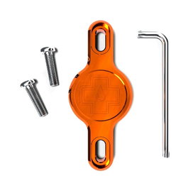 Muc-Off Secure Tag Holder 2.0 Soporte Rastreador Bicicleta Aluminio 6061