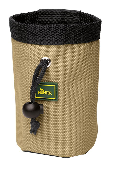 Hunter Bolsillo de Cinturón Bugrino Basic Beige-Negro Polyester para Comida y Recompensas