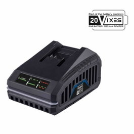 Scheppach Cargador de baterías SBC4.5A de 4,5 A para baterías Li-ion 20V IXES