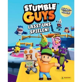 Stumble Guys: Let's play! Sticker Collection Álbum para Cromos *Edición Alemán*
