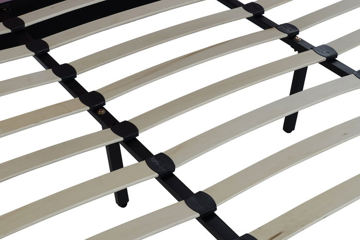 DKD Home Decor Cama Moderna Capitoné Rosa con Estructura de Madera y Metal 210x137x187 cm Desmontable 180x200 DKD
