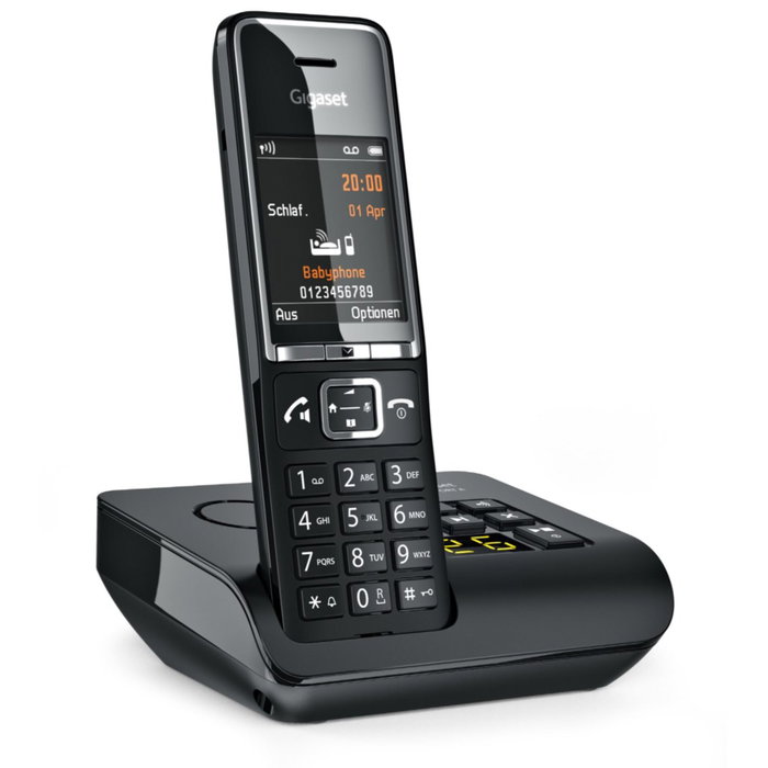 Gigaset Comfort 550A Negro/Cromo