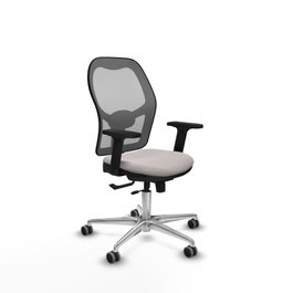 PIQUERAS Y CRESPO Silla de oficina Jorquera Blanco y Gris