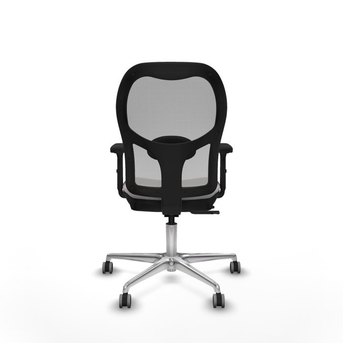 PIQUERAS Y CRESPO Silla de oficina Jorquera Blanco y Gris