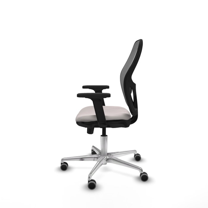 PIQUERAS Y CRESPO Silla de oficina Jorquera Blanco y Gris