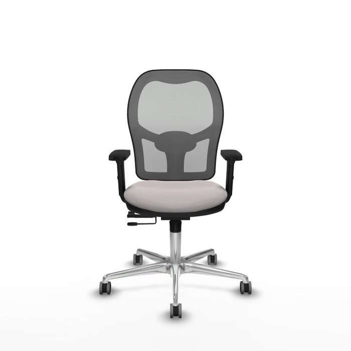 PIQUERAS Y CRESPO Silla de oficina Jorquera Blanco y Gris