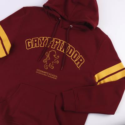 Sudadera Con Capucha Cotton Brushed Harry Potter Rojo Oscuro S