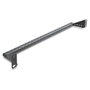 DeLOCK 91068 Panel de gestión de cables 1U con profundidad ajustable, Negro
