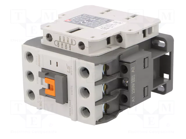 LS ELECTRIC METASOL MC-40A 230VAC Contactor 3-polar