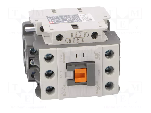 LS ELECTRIC METASOL MC-40A 230VAC Contactor 3-polar