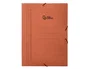 Liderpapel Carpeta de solapas color cuero formato folio