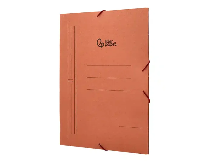 Liderpapel Carpeta de solapas color cuero formato folio Liderpapel Carpeta de solapas color cuero formato folio
