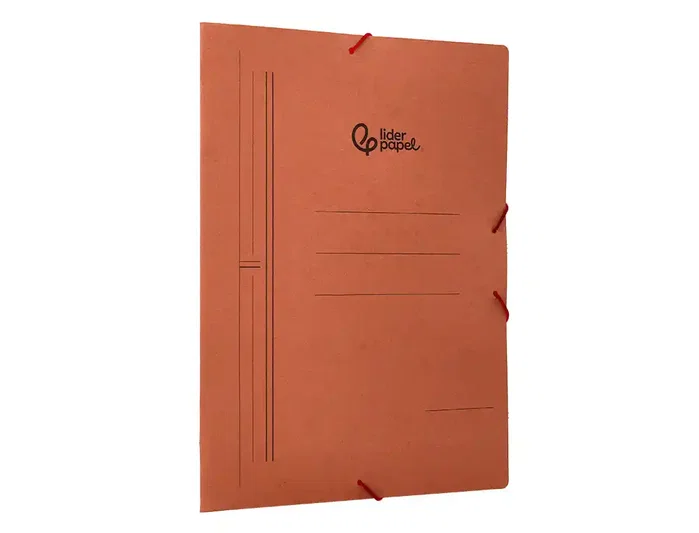 Liderpapel Carpeta de solapas color cuero formato folio Liderpapel Carpeta de solapas color cuero formato folio