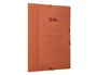 Liderpapel Carpeta de solapas color cuero formato folio