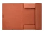 Liderpapel Carpeta de solapas color cuero formato folio