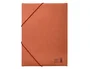 Liderpapel Carpeta de solapas color cuero formato folio