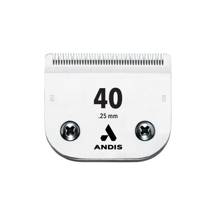 Andis Cuchilla Acero S-40 0.25 mm (Set de 12) Andis Cuchilla Acero S-40 0.25 mm (Set de 12)