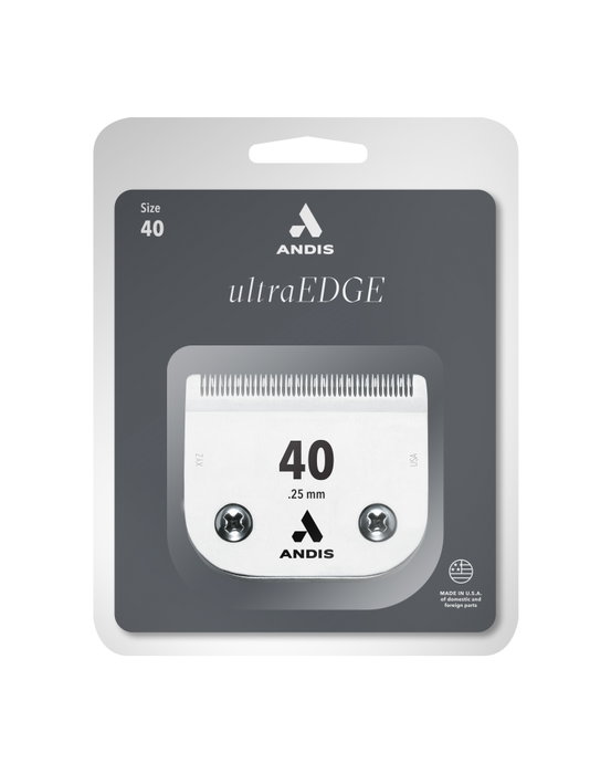 Andis Cuchilla Acero S-40 0.25 mm (Set de 12) Andis Cuchilla Acero S-40 0.25 mm (Set de 12)