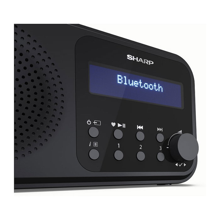 Sharp DR-P420 Radio Digital Portátil Midnight Black Sharp DR-P420 Radio Digital Portátil Midnight Black