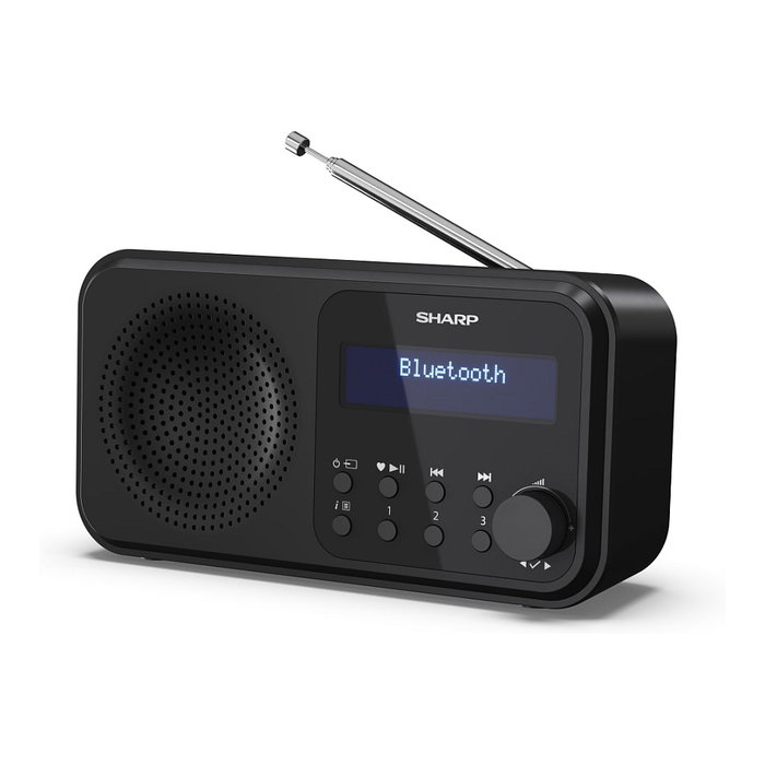 Sharp DR-P420 Radio Digital Portátil Midnight Black Sharp DR-P420 Radio Digital Portátil Midnight Black