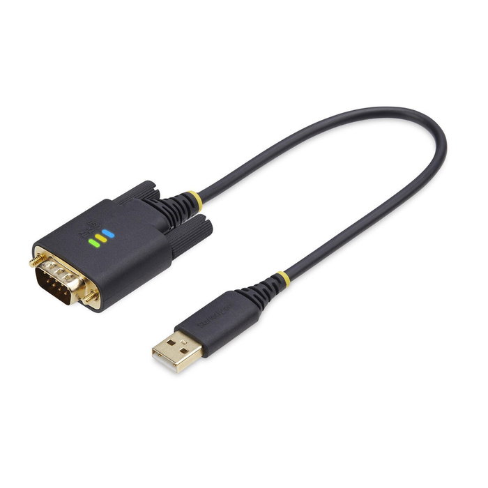 StarTech.com Adaptador USB a Serie RS232 DB9 30cm FTDI Negro