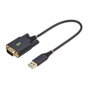 StarTech.com Adaptador USB a Serie RS232 DB9 30cm FTDI Negro