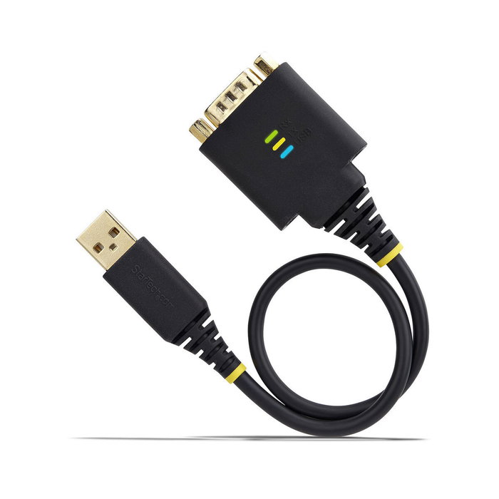 StarTech.com Adaptador USB a Serie RS232 DB9 30cm FTDI Negro