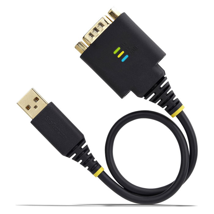 StarTech.com Adaptador USB a Serie RS232 DB9 30cm FTDI Negro