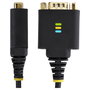 StarTech.com Adaptador USB a Serie RS232 DB9 30cm FTDI Negro