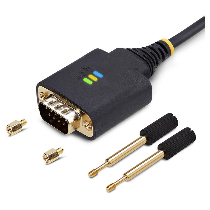 StarTech.com Adaptador USB a Serie RS232 DB9 30cm FTDI Negro