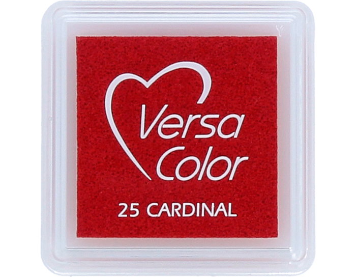 Tsukineko VERSACOLOR Almohadilla de tinta pequeña Rojo vívido Tsukineko VERSACOLOR Almohadilla de tinta pequeña Rojo vívido