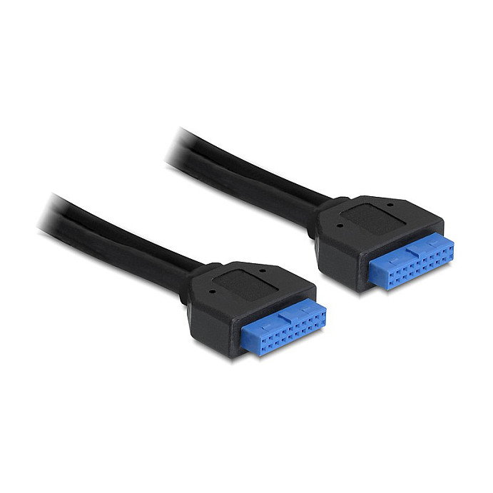 DeLOCK Cable USB 3.0 19-p F/F 0,45 m con conectores IDC DeLOCK Cable USB 3.0 19-p F/F 0,45 m con conectores IDC