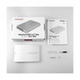 Axagon RSS-M2SD Carcasa de Aluminio para M.2-SATA-SSD hasta 2280, Plata