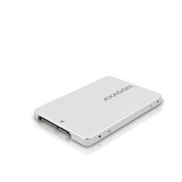 Axagon RSS-M2SD Carcasa de Aluminio para M.2-SATA-SSD hasta 2280, Plata