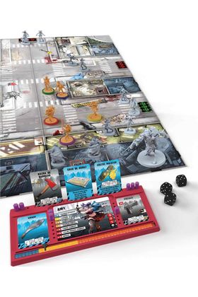 CMON Zombicide Segunda Edición Juego de Mesa Cooperativo 1-6 Jugadores Edad 14+ Español con 88 Miniaturas y 25 Misiones