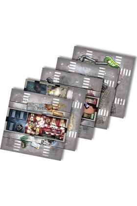 CMON Zombicide Segunda Edición Juego de Mesa Cooperativo 1-6 Jugadores Edad 14+ Español con 88 Miniaturas y 25 Misiones